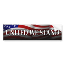 United We Stand Bumper Stickers