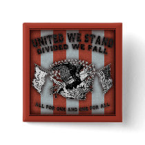 United We Stand Pinback Buttons