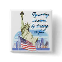 United We Stand Pinback Button
