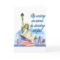 United We Stand Card