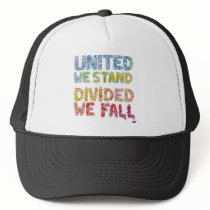 United We Stand, Divided We Fall Mesh Hat
