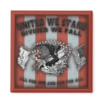 United We Stand Refrigerator Magnets