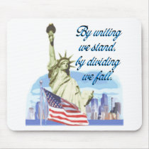 United We Stand Mouse Mat