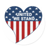 United We Stand stickers