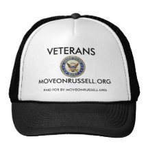 Unites State Navy, VETERANS, MOVEONRUSSELL.ORG,... Trucker Hats