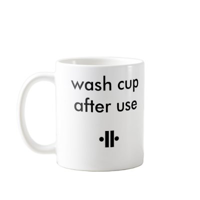Unity2, Unity5, clean as you go !, wash cup aft... Coffee Mug by OrderUnity