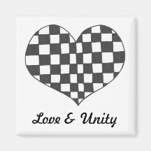 Unity Heart Magnets