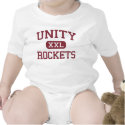 Unity - Rockets - High School - Tolono Illinois t-shirts