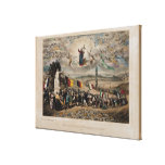 Universal Democratic and Social Republic, 1848 Canvas Print