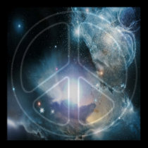 Universal peace poster posters