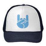 Universal Rock Hand -blue Hat