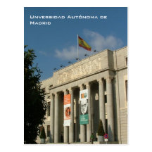 Universidad Autonoma de Madrid Post Card