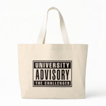 University Advisory The Challenger Canvas Bag