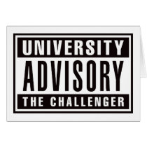 University Advisory The Challenger