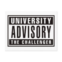 University Advisory The Challenger