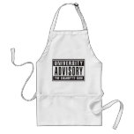 University Advisory The Cigarette Bum aprons