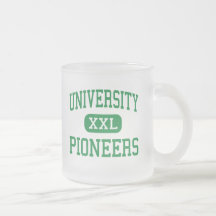 University - Pioneers - High - Normal Illinois Mugs