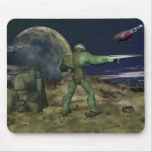 Unknown Approach Sci Fi Mousepad
