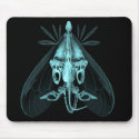 Unknowned creature skull mousepad