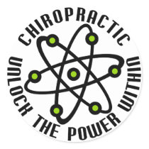 Unlock The Power Within Round Stickers
