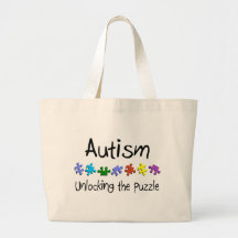 Unlocking The Puzzle Canvas Bag