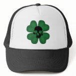 Unlucky 4 leaf clover St. Patrick's day Trucker Hat