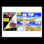 Unlucky pets postcards
