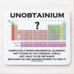 Unobtainium Completely Nonfundamental Element mousepads