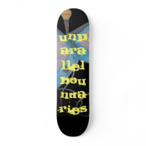 Unparallel boundaries skateboard