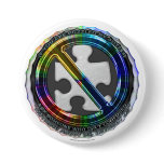 UnPuzzled Autism Awareness Button