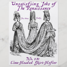 Unsatisfying jobs of the Renaissance Full Colour Flyer