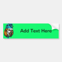 Unscrupulous Evil Clown Bumper Sticker