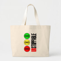 Unstoppable Infinity Stop Sign Bags
