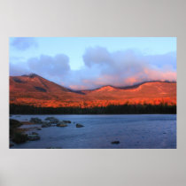 unt Katahdin Sunrise Poster