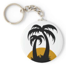 Unter Palmen Key Chain