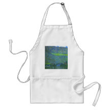 Unterach at Attersee by Gustav Klimt Victorian Art Aprons