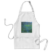 Unterach at the Attersee by Gustav Klimt Aprons