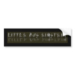 Untitled Bumper Sticker bumper stickers
