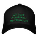 Untitled Paranormal Investigators embroidered hats