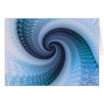 untitled spiral 2 greeting card