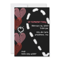 UnValentine Personalized Invitation