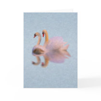 Unvalentine Swan Card w/Poem (Swan Song)