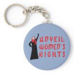 Unveil Muslim Women's Rights keychains