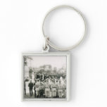 Unveiling of War Memorial keychains