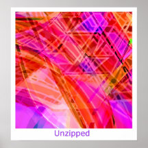 Unzipped Poster