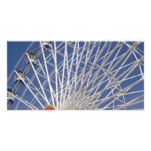 Up and Away Personalized Photo Card