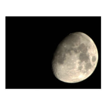 Up Close Moon Postcard