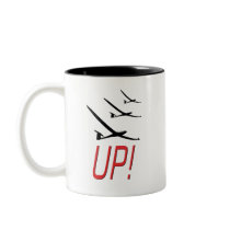 UP !  Glider Sailplane Mugs