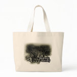 up in the trees tote bag