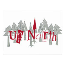 Up North and Trees Post Cards